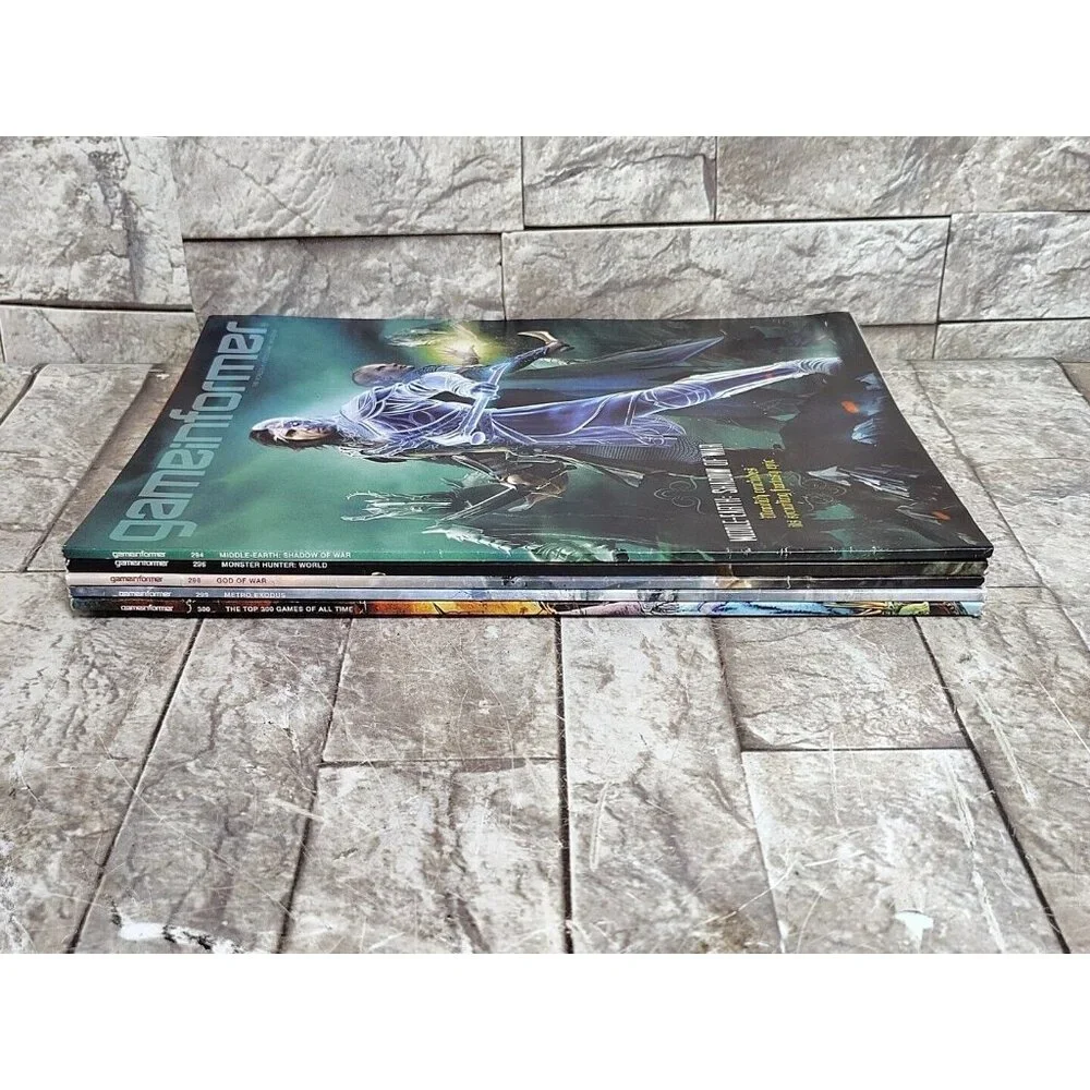 Lot Of 5 Game Informer Magazine Issues 294, 296, 298, 299, 300